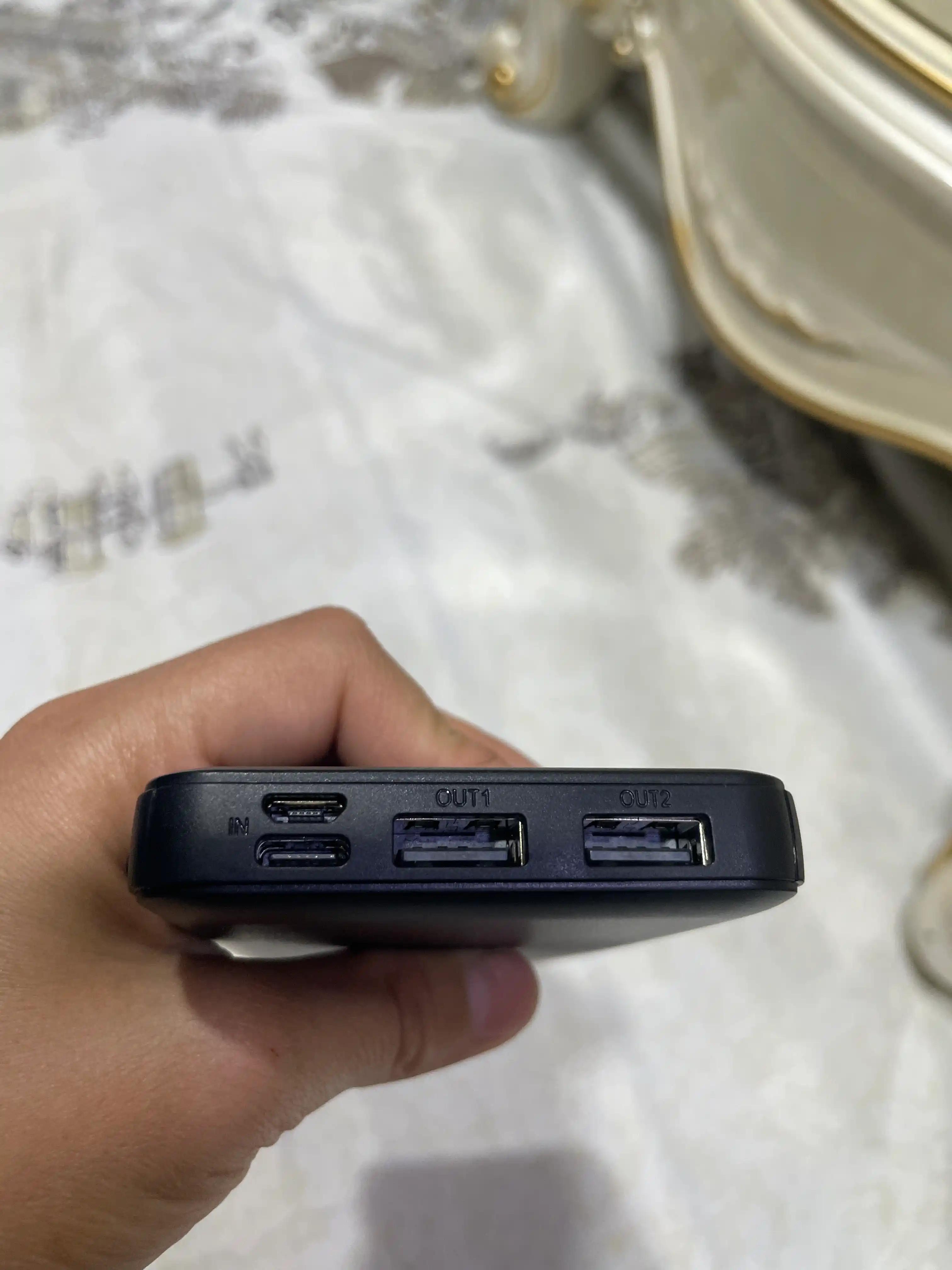 JOKADE powerbank 10000 mAh qora tashqi akkumulyator, power bank 10000