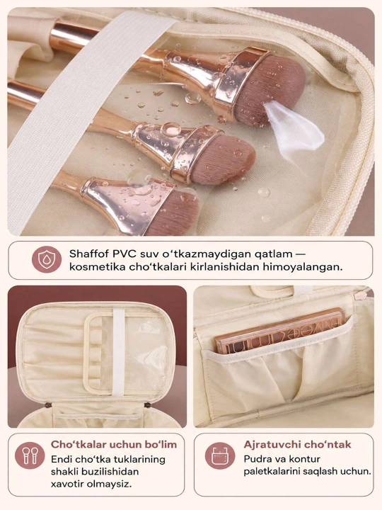 Ayollar uchun kosmetika sumka, kosmetichka