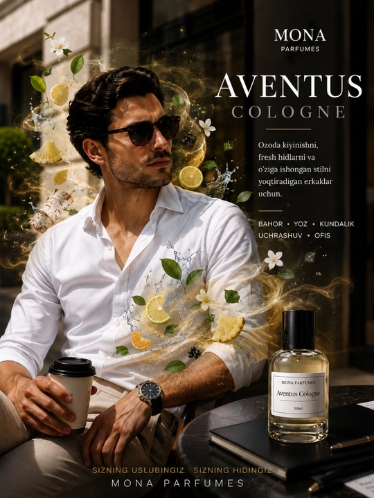 Creed – Creed Aventus, Absolu Aventus, Silver Mountain Water мужской парфюм, Mona Parfumes