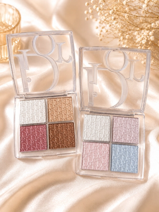 Dior Backstage Glow — xaylayter va rumyana paletkasi, 4 rang