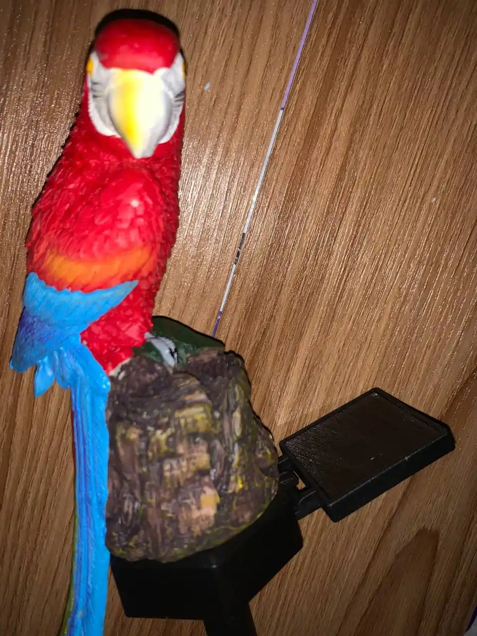 Quyosh batareyali bog‘ chirog‘i-figura, tipratikan, to‘tiqush, boyo‘g‘li, flamingo