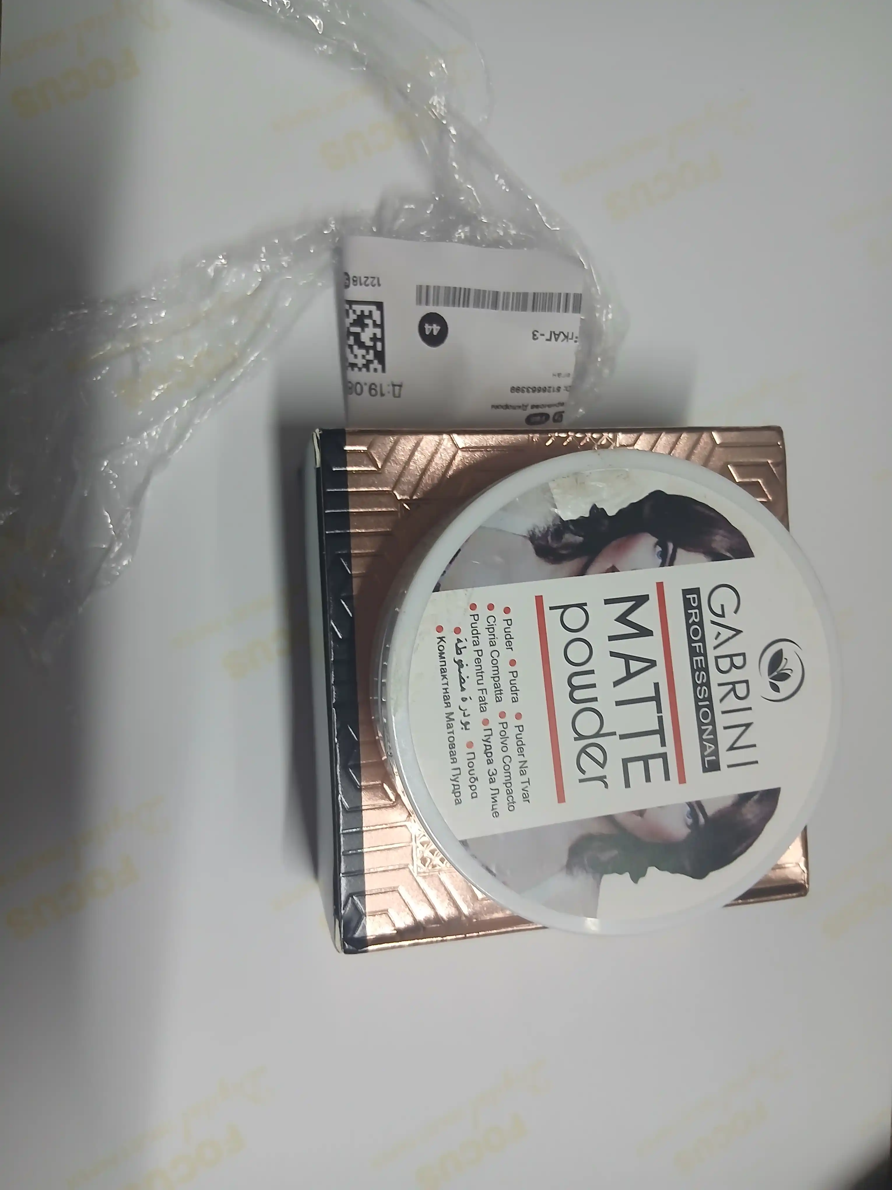 Yuz uchun praymer baza Gabrini namlantiruvchi makiyaj osti geli matlash effekti, 20 ml