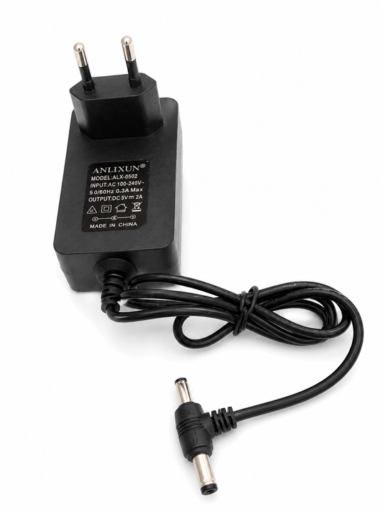 ANLIXUN quvvat bloki 5V 2A, 10W, 5.5×2.5 va 3.5×1.35 mm raz’yomli
