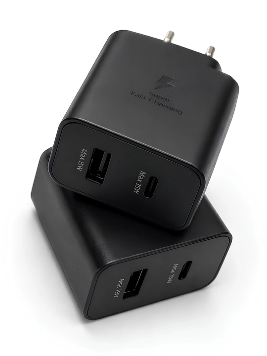 Сетевое зарядное устройство для смартфонов, планшетов, USB, Type-C, быстрая зарядка, 33W - 