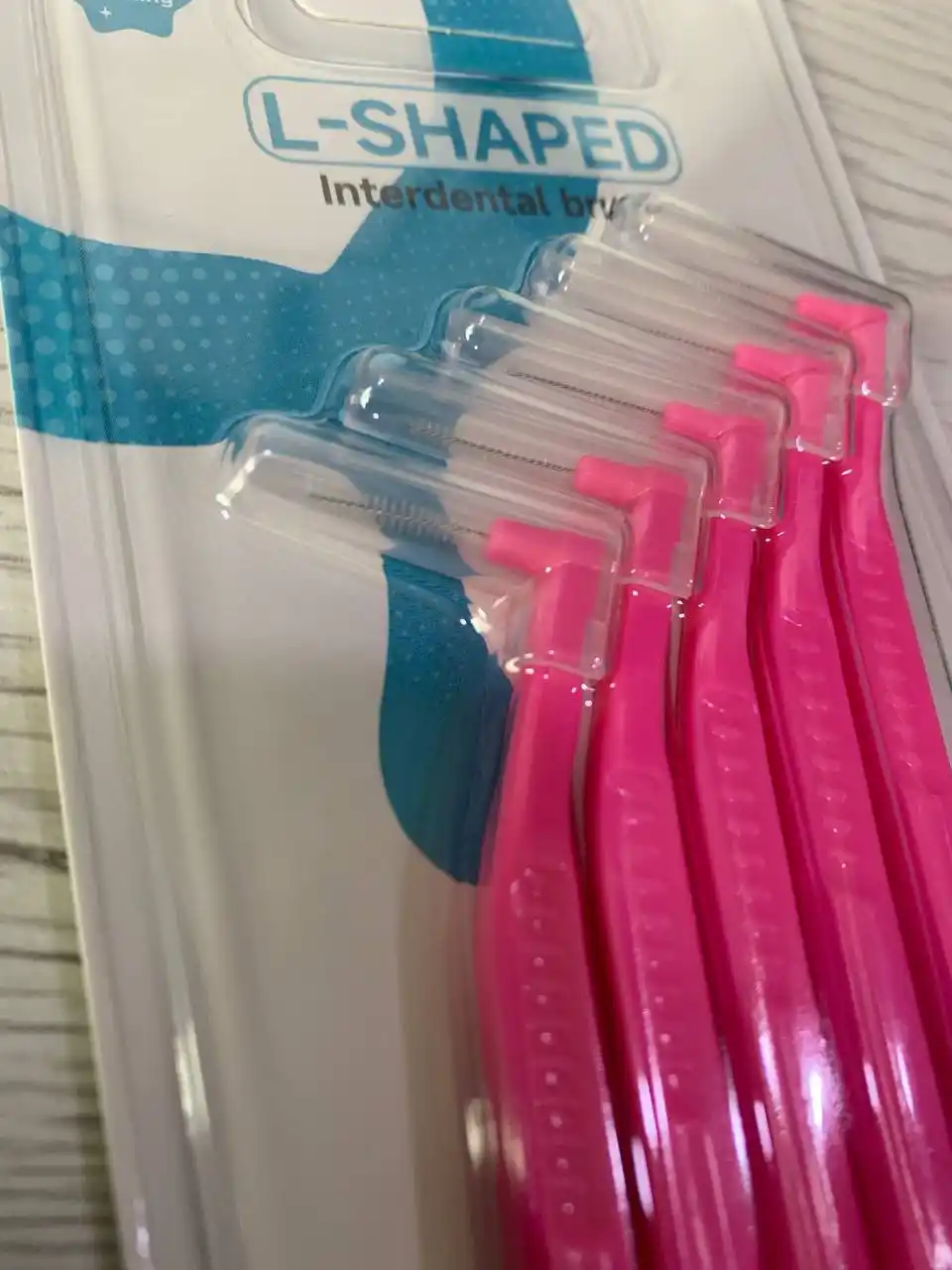 Tishlarni tozalash va breketlar uchun tishlararo yorshiklar,interdental cho‘tkalar, 5 dona