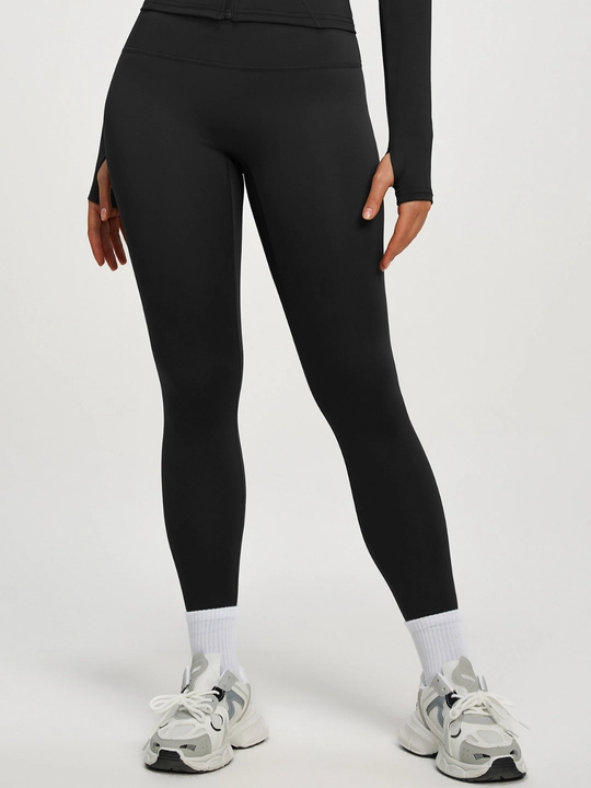 Ayollar uchun sport legginslari, yuqori belli fitnes va mashg‘ulot losinasi
