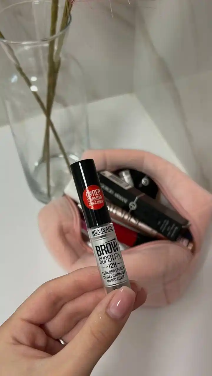 Super kuchli qosh geli LUXVISAGE Brow Super FIX 12H