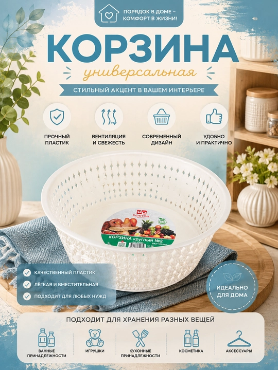 Ko‘p maqsadli dumaloq savat - 