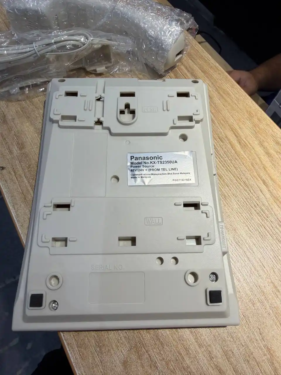 Телефон Panasonic KX-TS2350, проводной, домашний, стационарный