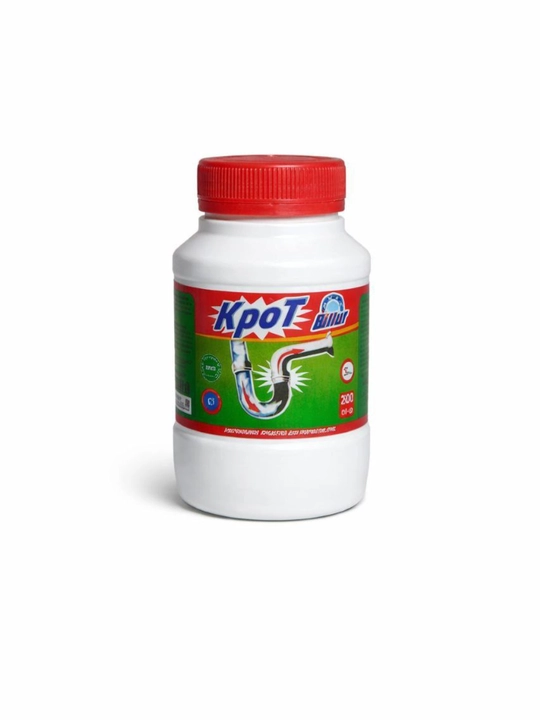 Krot, quvurlar uchun vosita, Krot, quvurlarni tozalash, oqava suvlarni tozalash, kanalizatsiya, 200 g