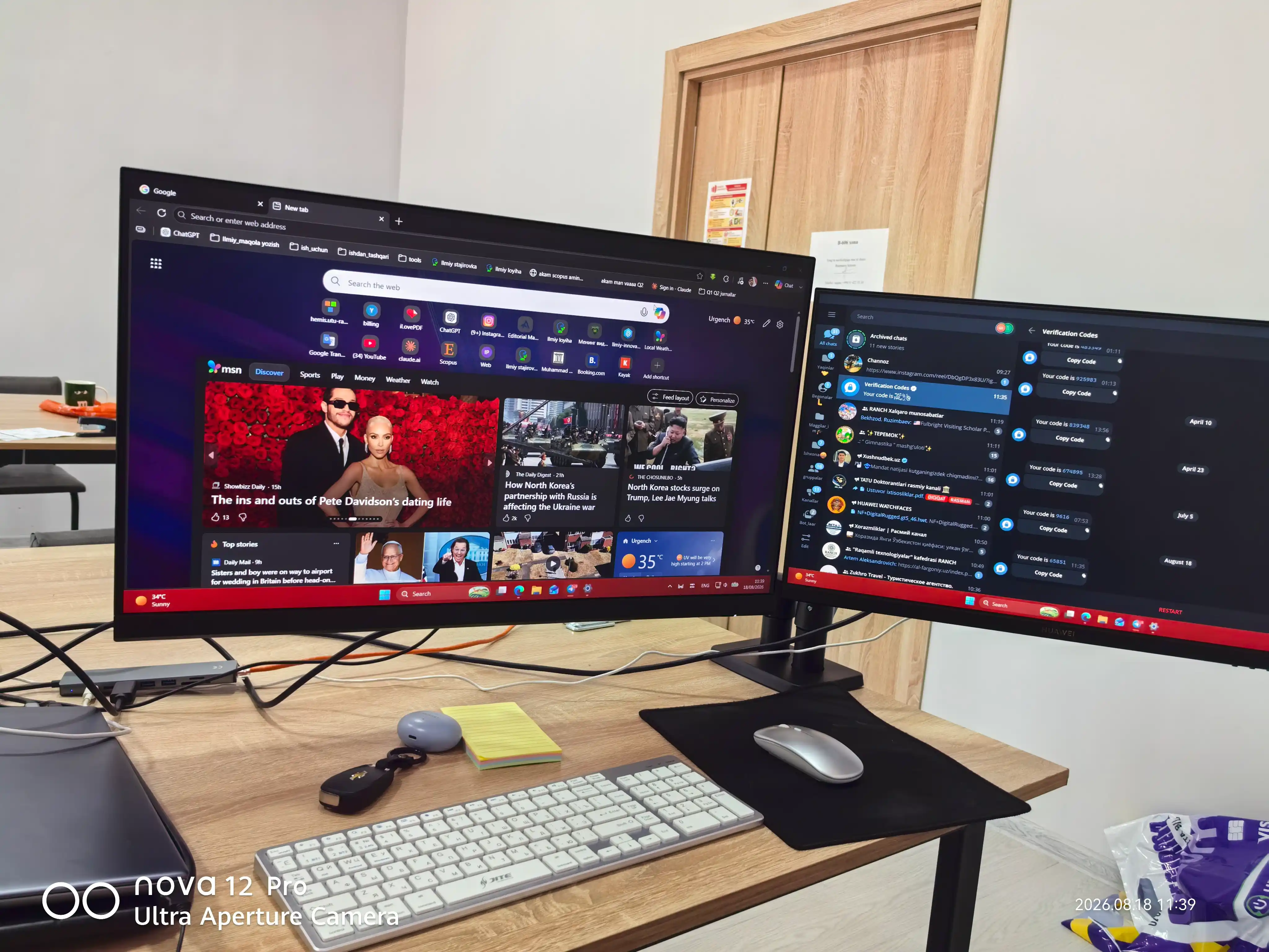 Monitorlar uchun stoyka 13–32 dyuym M252D