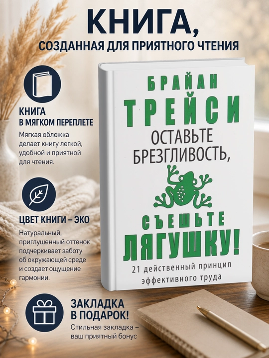 Брайан Трейси, Оставьте брезгливость, съешьте лягушку! - 