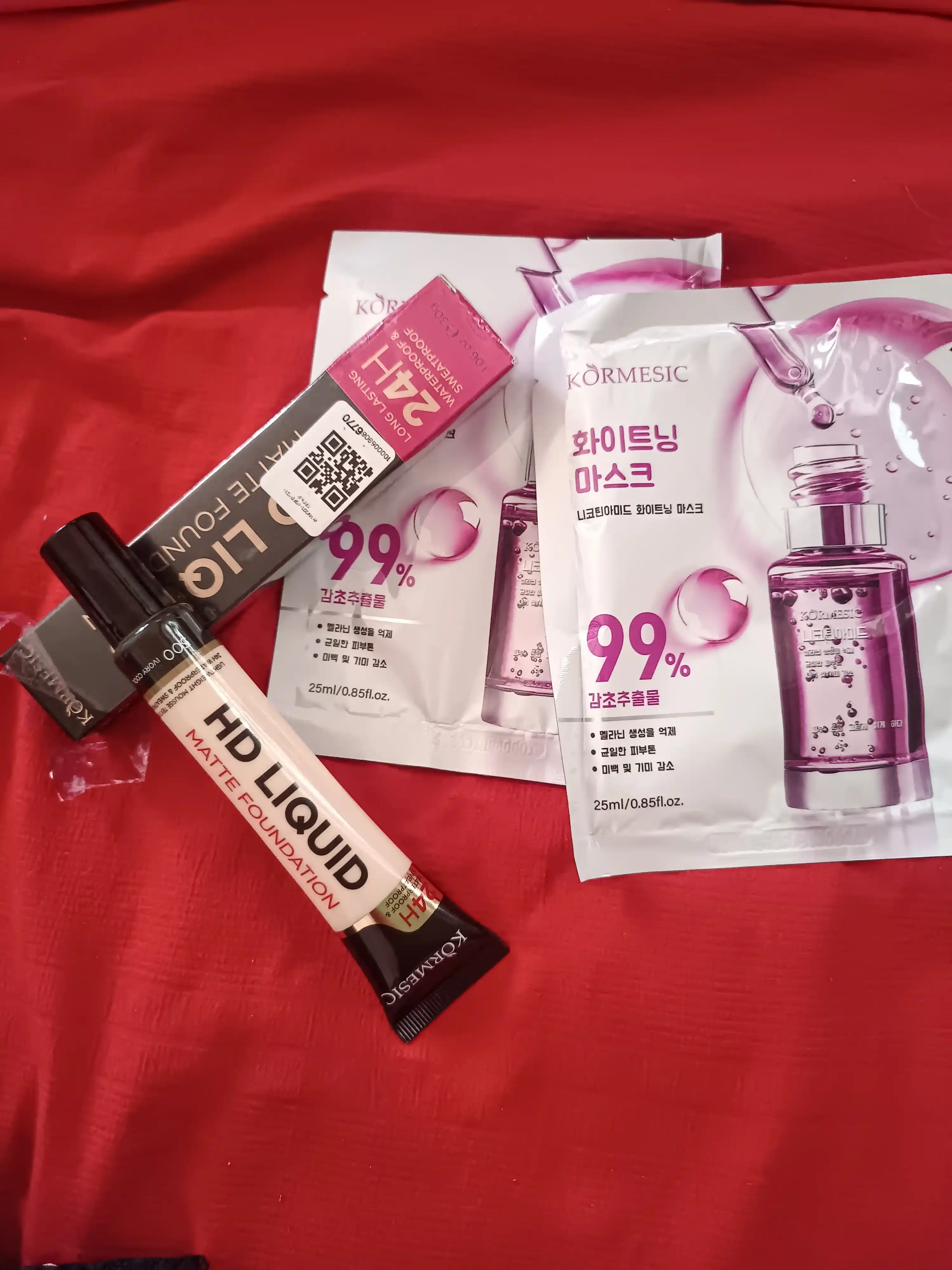 Uzoq muddatli mat suyuq tonal krem ​​4 rang mavjud 30g