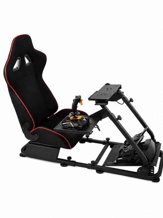 Игровое кресло Sim Racing Cockpit кокпит для руля, педалей и коробки передач - 