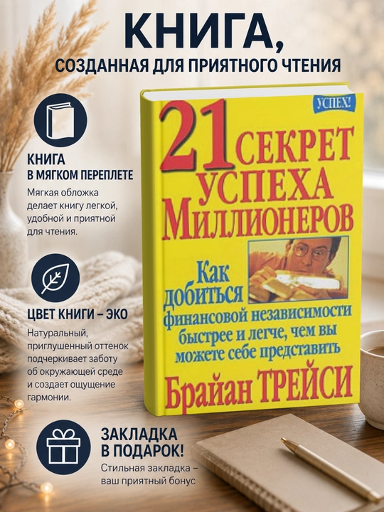 Брайан Трейси, 21 секрет успеха миллионеров - 