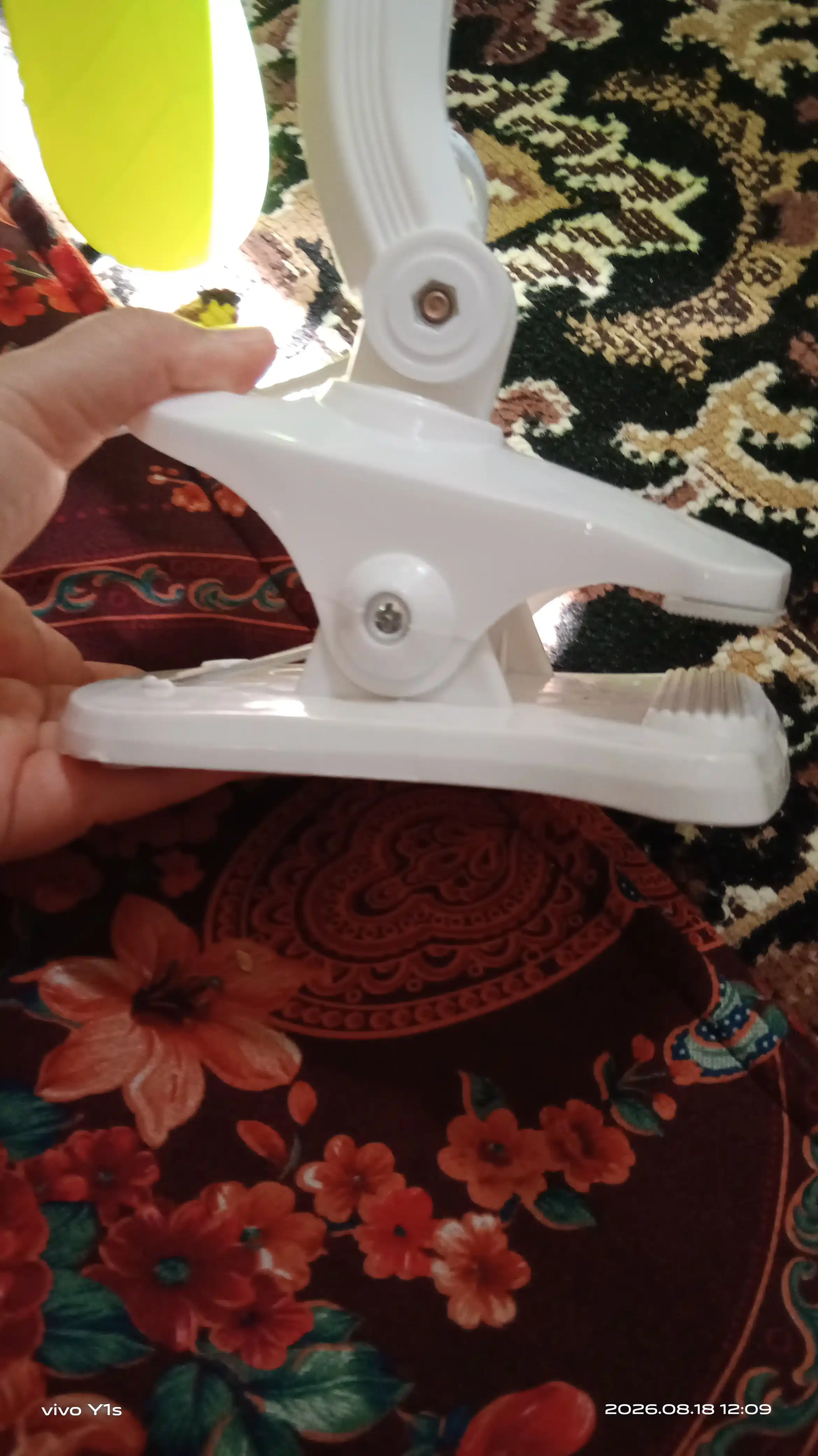 Klipsali ventilyatorcha, ventilyator mini, ventilator kichkina ovozsiz