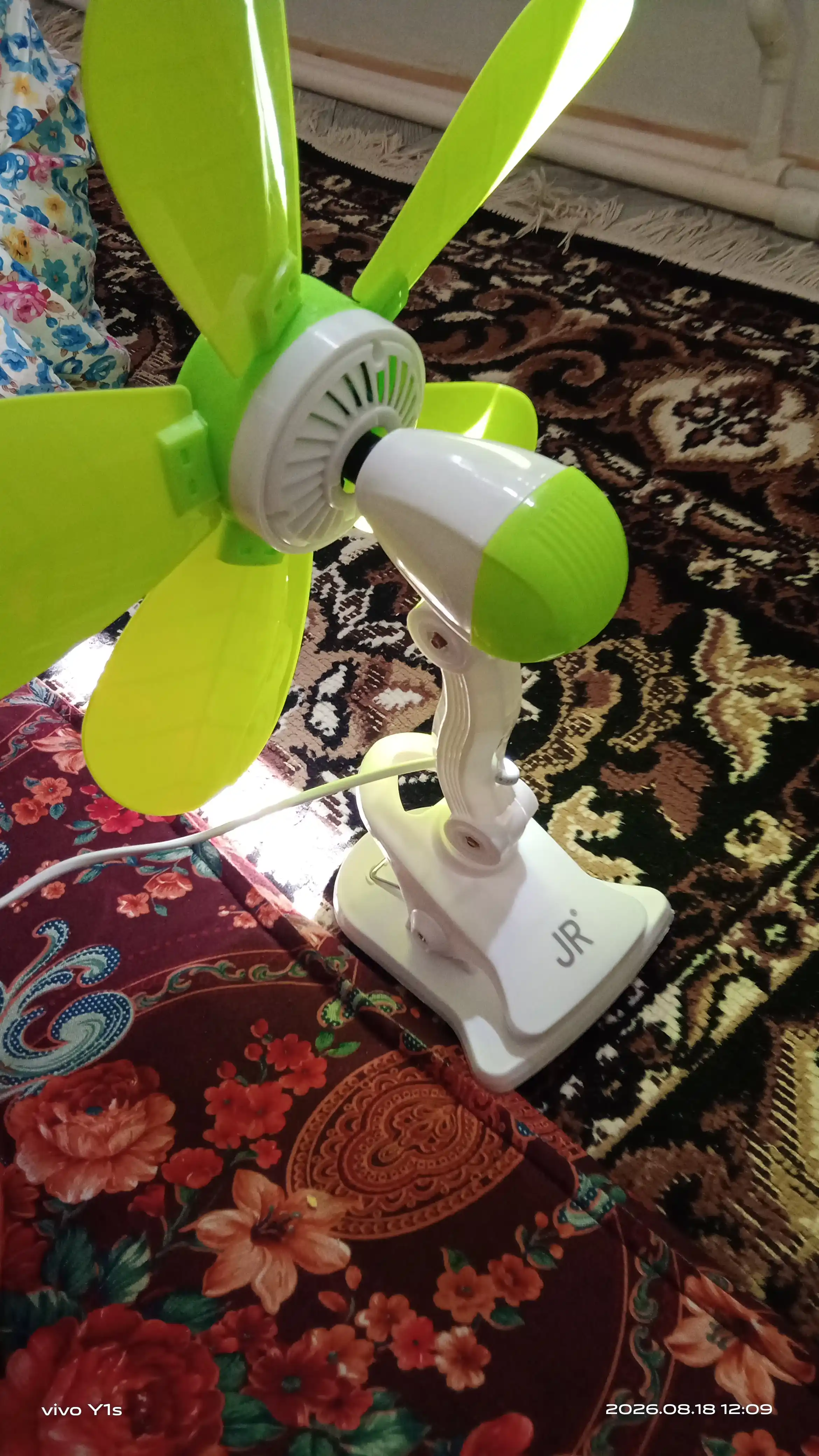 Klipsali ventilyatorcha, ventilyator mini, ventilator kichkina ovozsiz