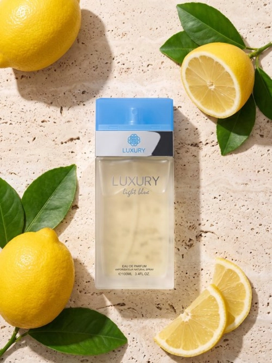 Женские духи LUXURY Light Blue, лимонный аромат, 100 мл EDP