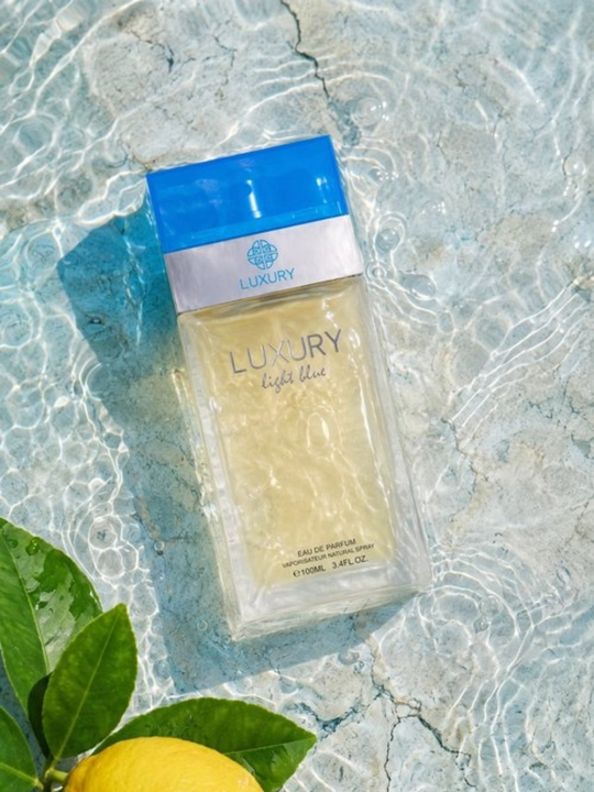 Женские духи LUXURY Light Blue, лимонный аромат, 100 мл EDP