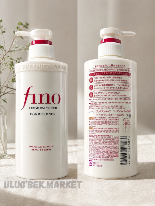 FINO Premium Touch shampun va Conditioner 550 ml, Soch uchun konditsioner
