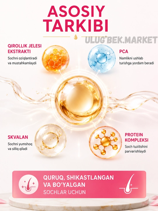 FINO Premium Touch shampun va Conditioner 550 ml, Soch uchun konditsioner