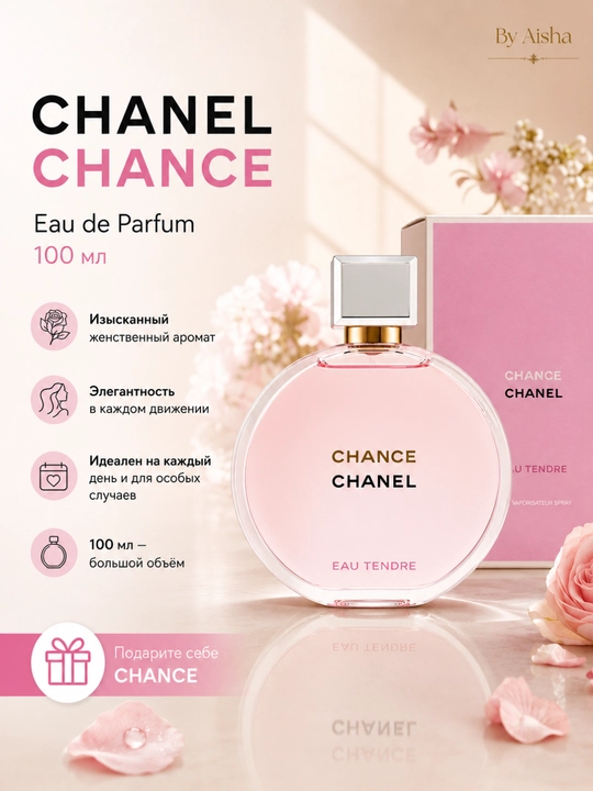 Chanel Chance Tendre ayollar uchun, Fransiya - 