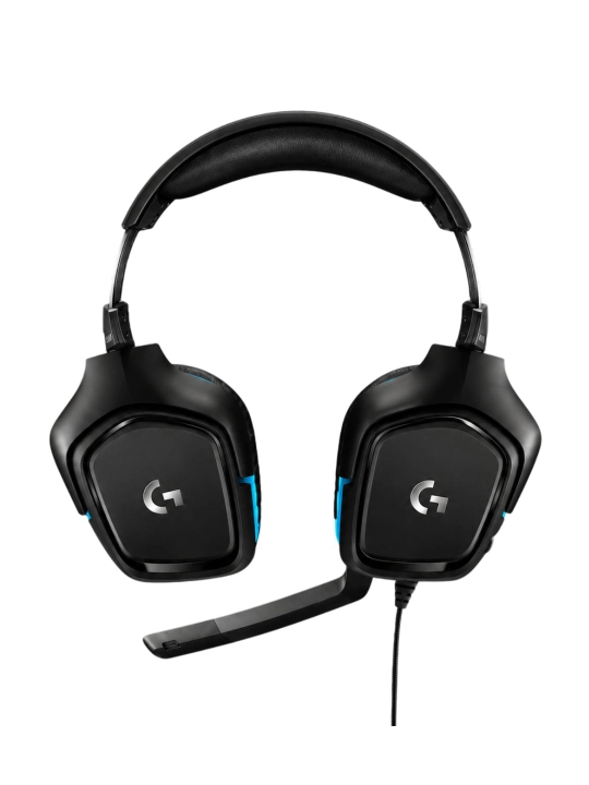 Игровые наушники Logitech G432, 50 мм, микрофон 6 мм, USB и 3,5 мм