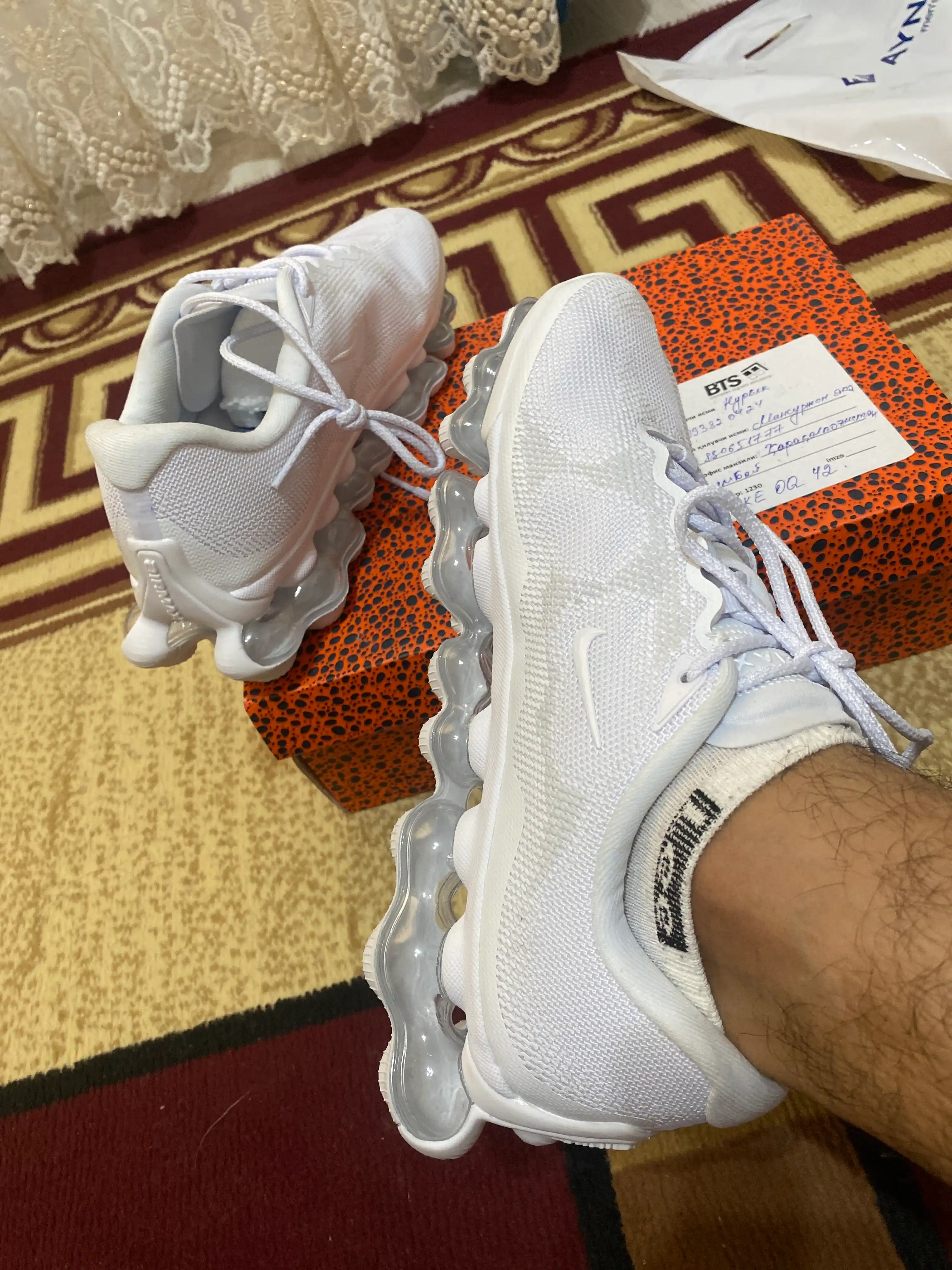 Кроссовки NIKE, спортивные, весна-лето, размеры 40-44, повседневные, дышащие