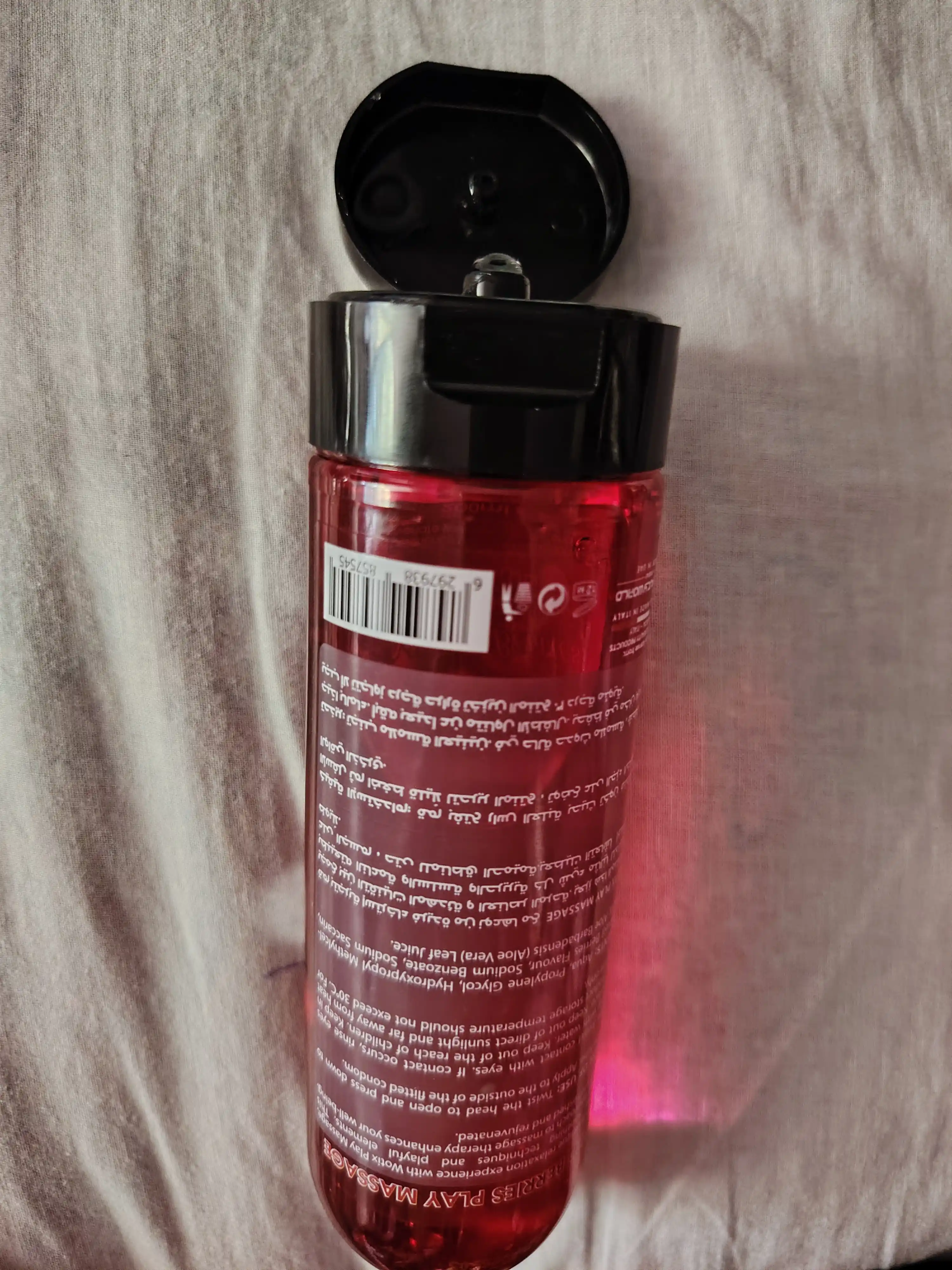 Tanlash uchun xushbo‘y hidli 2 ta 1 da massaj geli, 200 ml