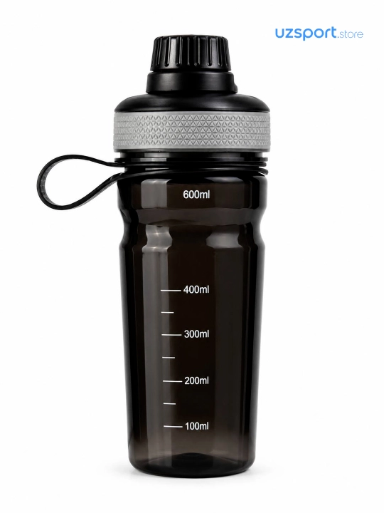 Sport butilkasi protein va geyner uchun, sheyker