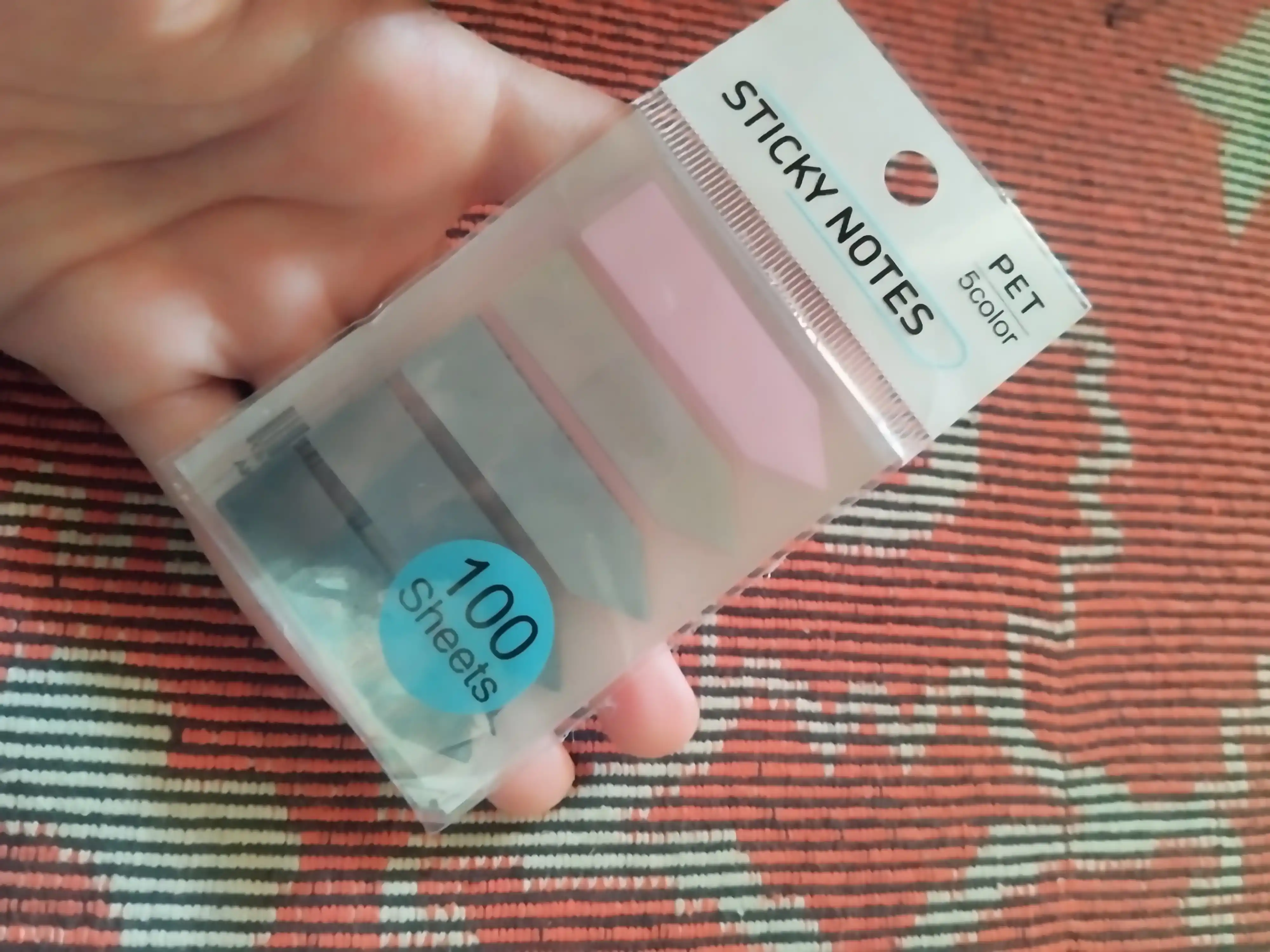 Клейкие закладки Color Note, 10 цветов
