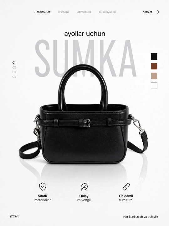 Ayollar sumkasi, ayollar sumkalari, yelka sumkasi, maktab sumkasi