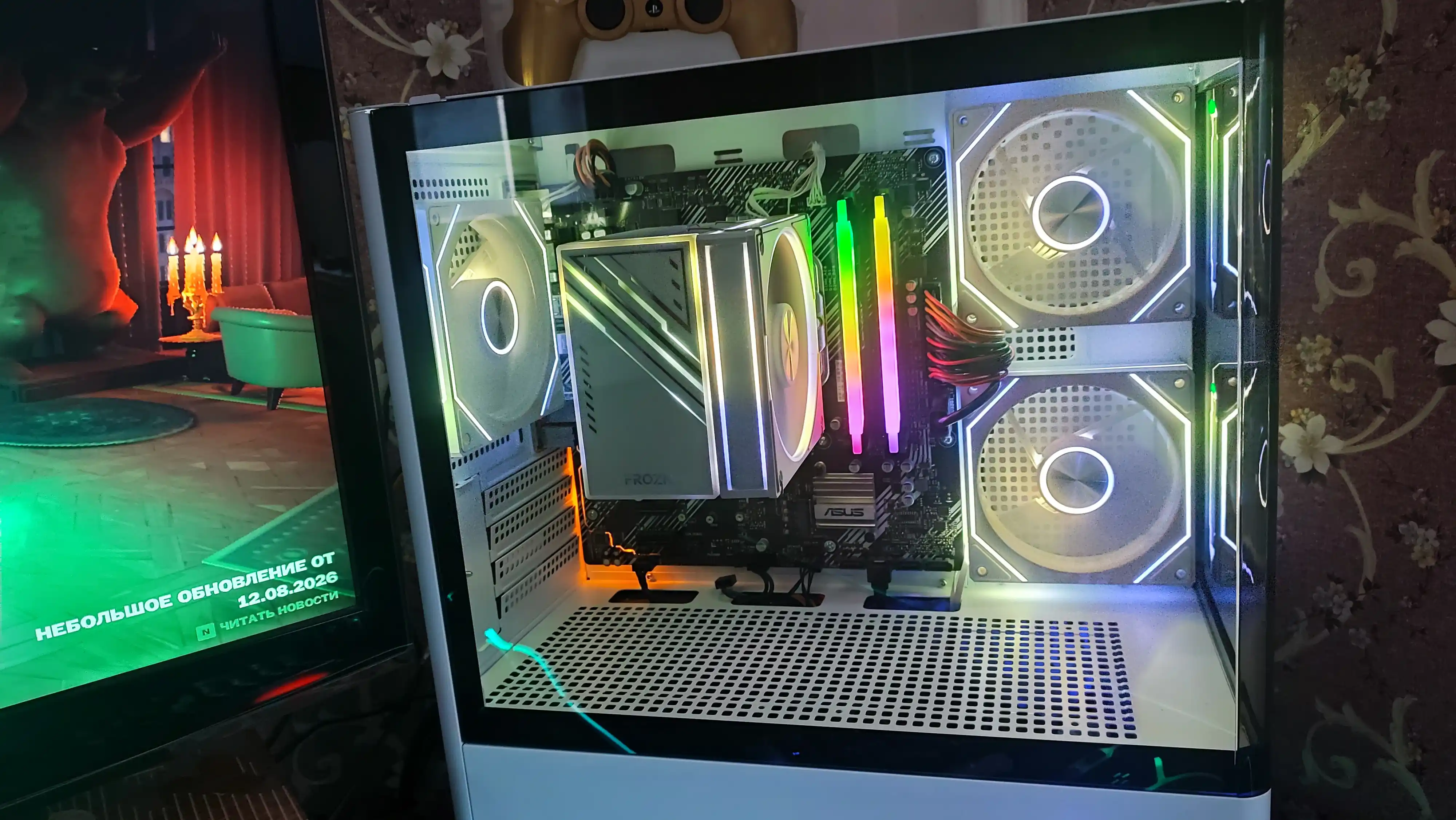 Diamond R4M Nova PC Korpus, M-ATX, Mini-ITX, ARGB Fanli, Gaming Kompyuter Korpusi