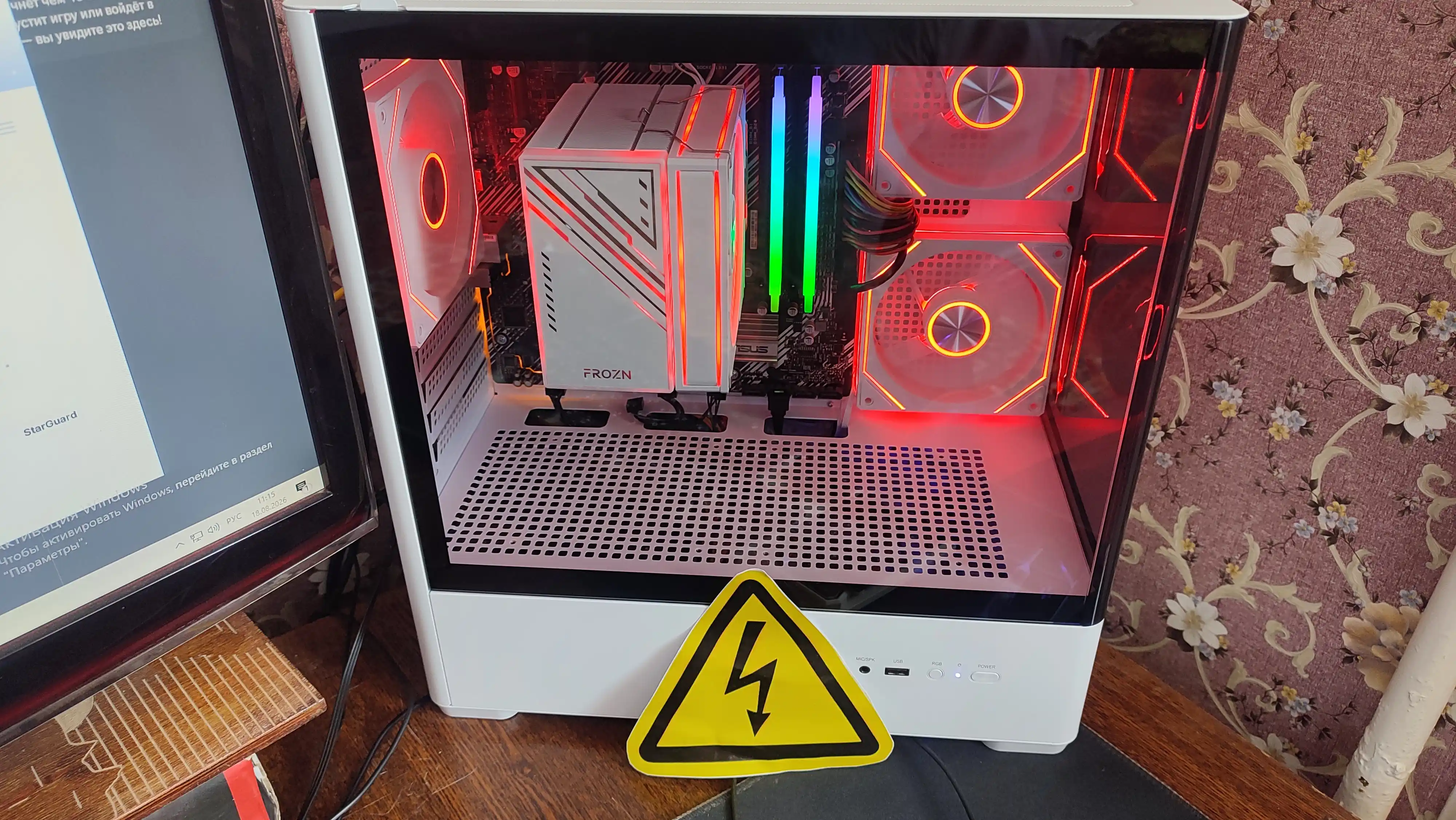 Diamond R4M Nova PC Korpus, M-ATX, Mini-ITX, ARGB Fanli, Gaming Kompyuter Korpusi