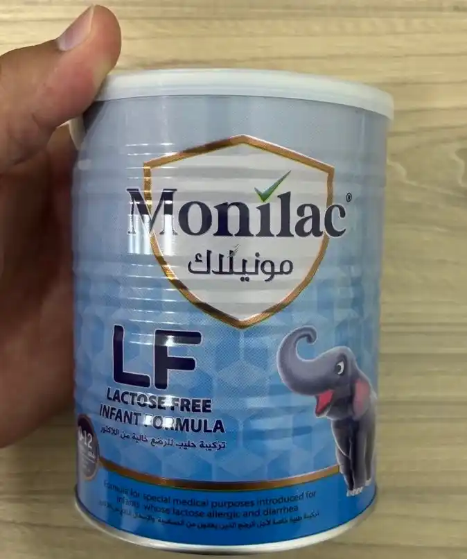 Monilac LF laktozasiz bolalar aralashmasi, 0–12 oy, maxsus formulа