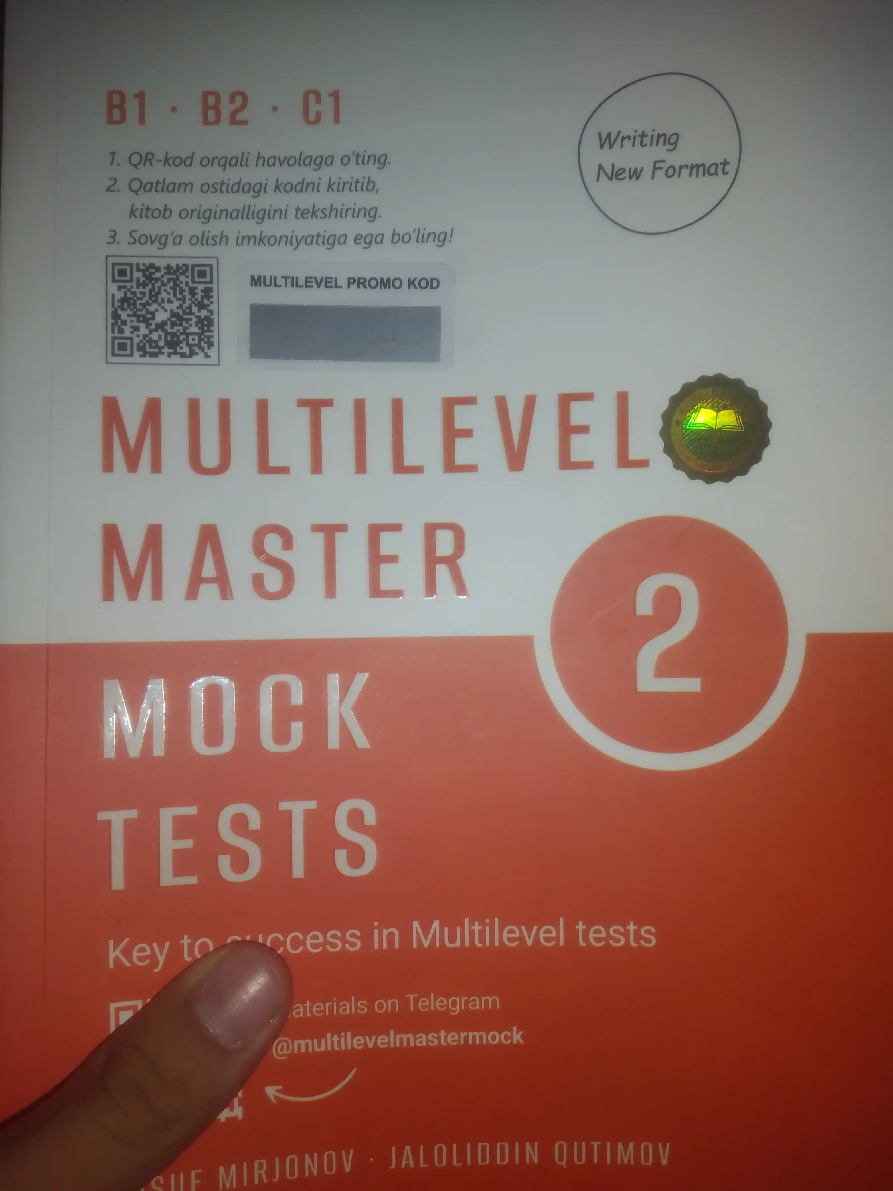 Multilevel Master ingliz tili kitobi Multilevel testiga tayyorlov kitob