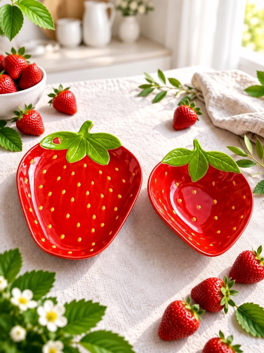 «Limon» likopchalar to‘plami shirinliklar, mevalar uchun dastroxonga tortish idishlari