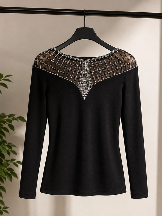Katta oʻlchamdagi ayollar bluzkasi, S M L XL 2XL 3XL Turkiya