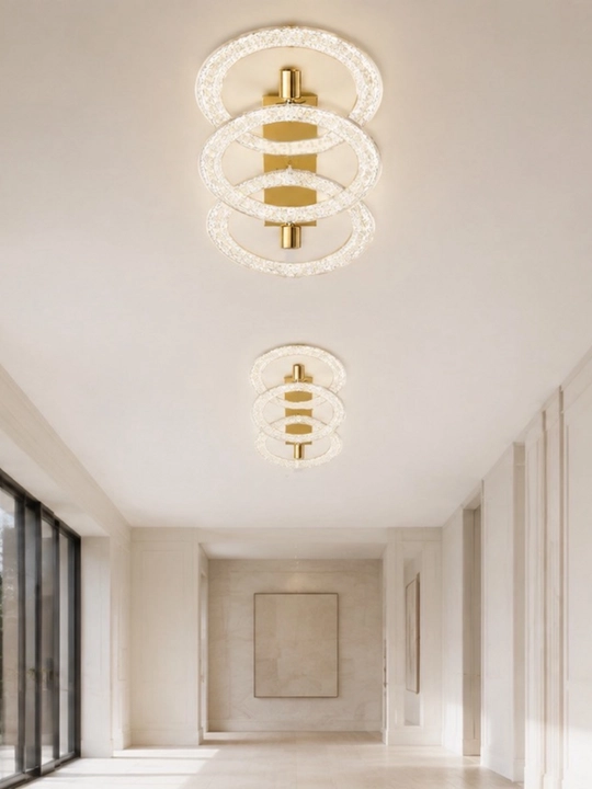 Shift LED lyustrasi, 3 yorug‘lik rejimi, 20 m² gacha