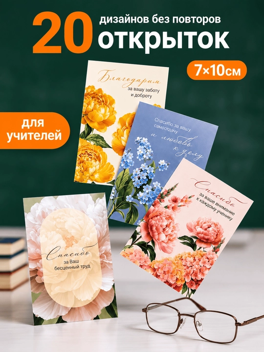 Открытки, Набор мотивационных открыток, веселые, вдохновляющие карточки для подарка - 