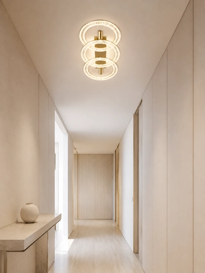 Shift LED lyustrasi, 3 yorug‘lik rejimi, 20 m² gacha