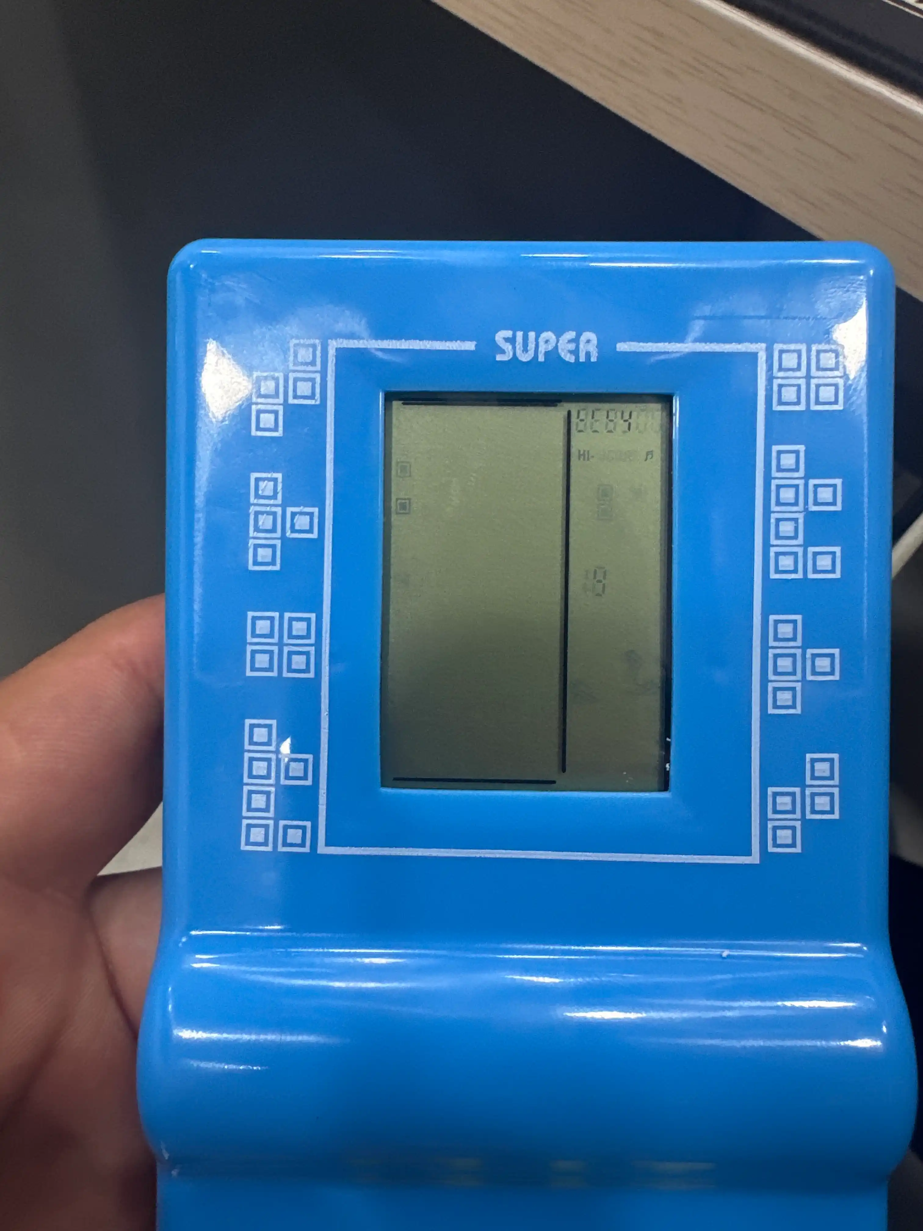 Tetris o'yinchoq elektron, klassik, batareya bilan ishlaydigan, bolalar va kattalar uchun