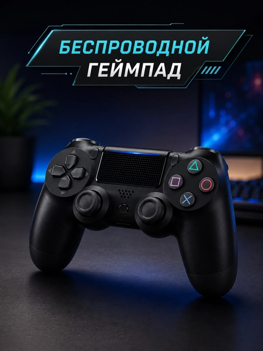 Беспроводной геймпад PS4 ПК телефона с Bluetooth - 