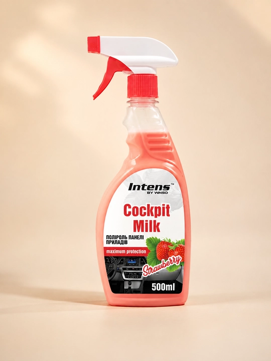 Intens Cockpit Milk — полироль для панели и пластиковых элементов салона автомобиля - 