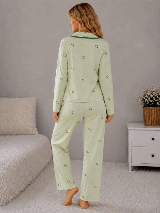 Pijama to'plami ko'ylak va shim
