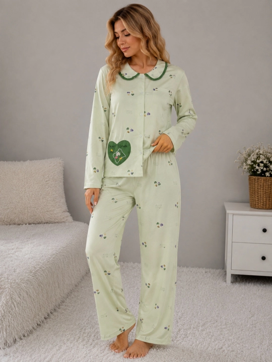 Pijama to'plami ko'ylak va shim