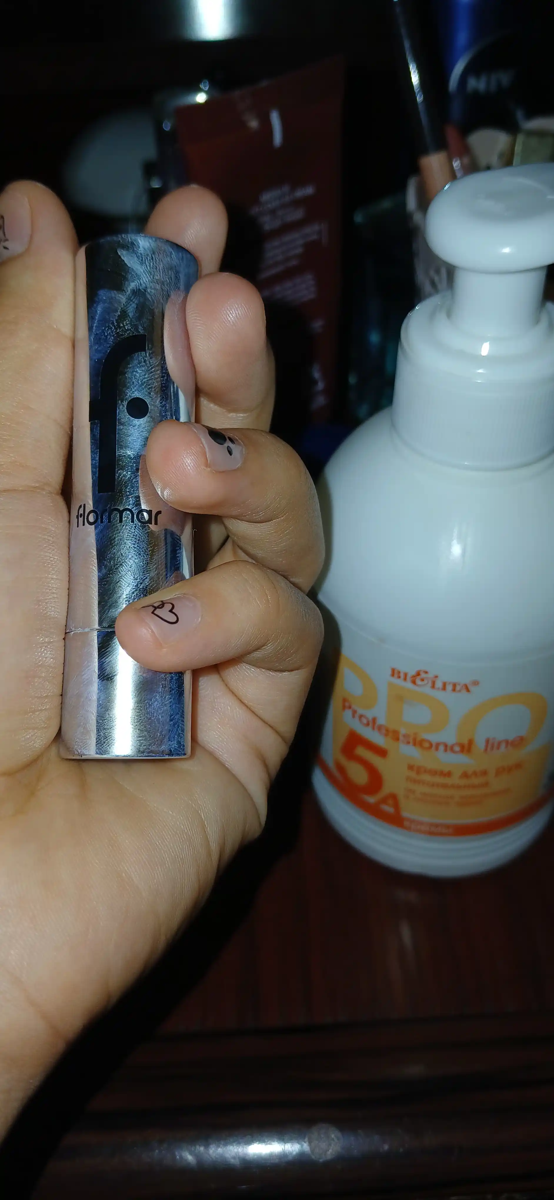 Помада для губ Flormar Sheer up, прозрачная