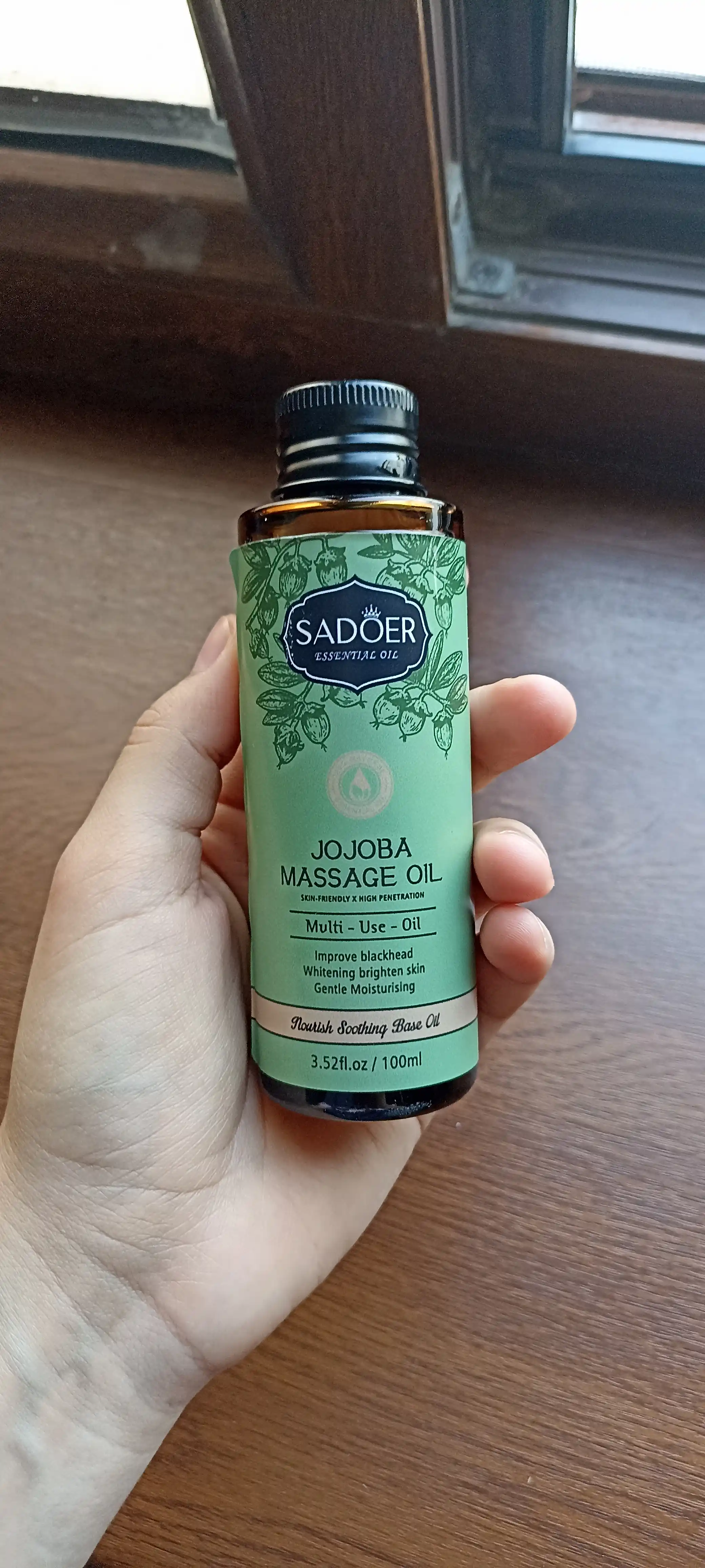Universal massaj yog'i, tana va soch uchun, massaj moyi, 100 ml
