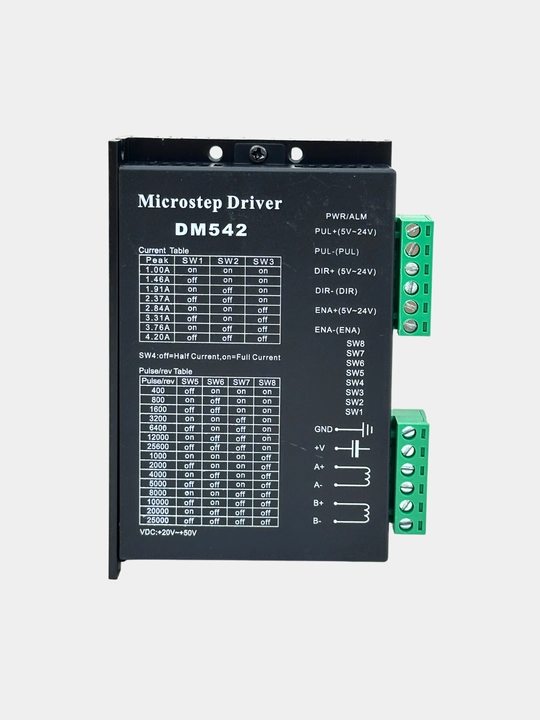 Драйвер шаговых двигателей DM542 Microstep Driver 4.2A 50V