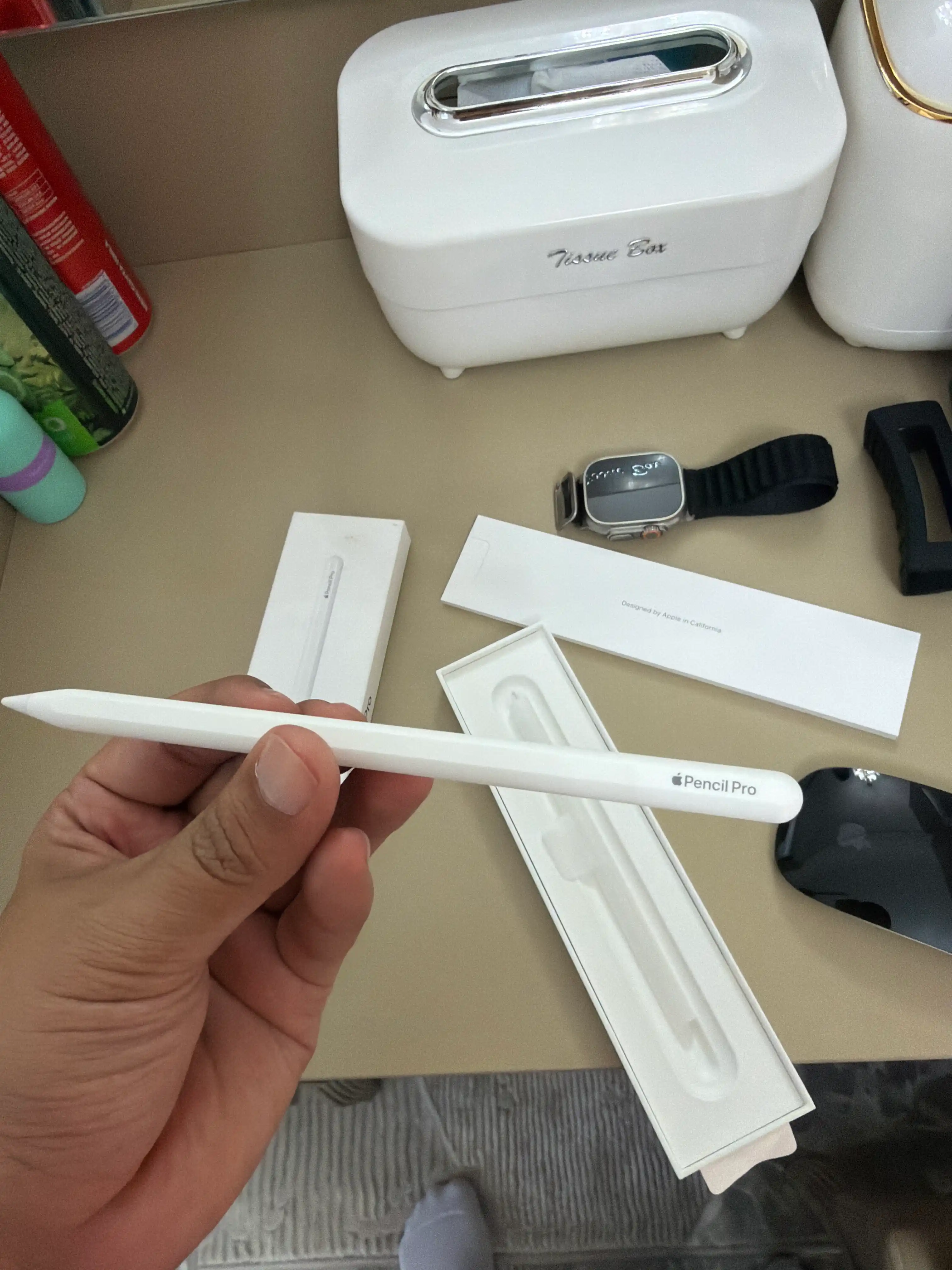Apple Pencil Pro stilusi iPad uchun, magnitli